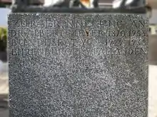 Brunnen Skulptur von Walter Hürlimann (1934–2005) für Albert Meyer (1870–1953) Politiker. Standort, Gemeindeplatz von Fällanden, Zürich