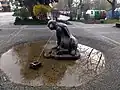 Bärenbrunnen vor der VHS Freising