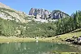 Brunnsteinersee und Rote Wand