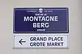 Straßenschild in Brüssel