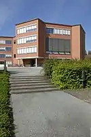 Das Staatsarchiv im Turm C des Verwaltungsgebäudes Buchenhof
