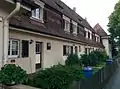 Reihenhaus der Gartenstadt Nürnberg