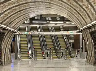 Station Szent Gellért tér 2014 (2019 in Szent Gellért tér-Műegyetem umbenannt)