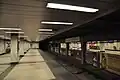 Bahnsteig der Linie M1