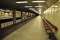 Bahnsteig vor der Renovierung
