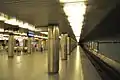 Bahnsteig der Linie M3