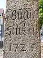 Ganzmeilensäule in Bautzen