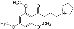 Strukturformel von Buflomedil