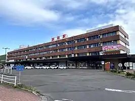 Ansicht des Bahnhofs (September 2021)