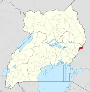 Lage von Bukwo