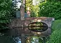 Brücke am Nordzugang (Richtung Ortskern)