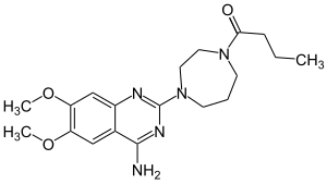 Strukturformel Bunazosin