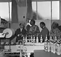 Politiker aus Nigeria bei Besichtigung der Fa. Verpoorten, 1961