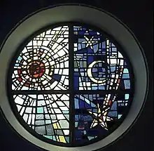 Schöpfungsfenster in der Thomaskirche (Schulensee)