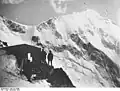 Das Refuge du Goûter mit 7 Plätzen im Jahr 1925