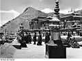 Mönche in Trashilhünpo 1939