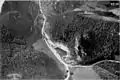 Luftbild vom Felsenbad Pottenstein, 1942