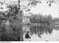 Angler am Halensee (um 1900)
