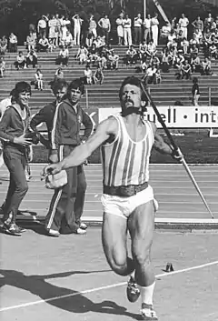 Vizeeuropameister Detlef Michel, amtierender Weltmeister und EM-Dritter von 1982