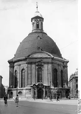 Dreifaltigkeitskirche im Jahr 1930