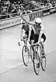Christa Luding bei ihrem Sieg im Sprint beim Großen Preis der DDR 1988