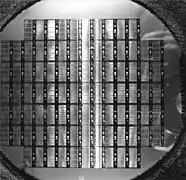 Wafer (125 mm Durchmesser) mit 90 Chips U61000