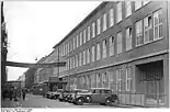 Außenansicht des Werks I des VEB Schwermaschinenbau S. M. Kirow Leipzig (1953)