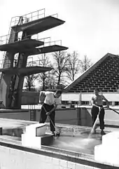 Das Berliner Friesen-Schwimmstadion (1954)