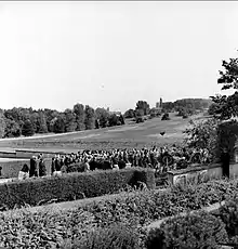 Beisetzung Thomas Manns am&nbsp;16. August 1955, Friedhof Kilchberg