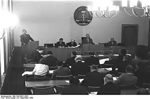 Sitzungssaal der Länderkammer