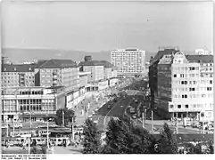 Die HO-Gaststätte im städtebaulichen Zusammenhang