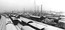 Halle&nbsp;(Saale) Güterbahnhof um 1969