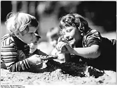 Kindergartenkinder 1975