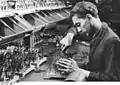 Französischer Mechaniker bei Siemens in Berlin, 1943