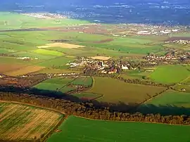 Blick auf Bunny, im Vordergrund Old Wood