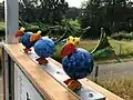 Bunte Vogelschar-Aussichtsplattform, Apermarsch