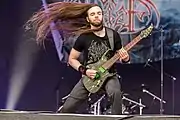 Gitarrist Dominik Hellmuth