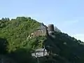 Burg mit Pauluskapelle (unten)