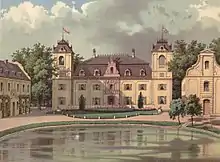 Flamersheim um 1860, Sammlung Alexander Duncker