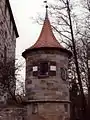 Rundturm an der Ostseite (1994)