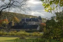 Die Burganlage von Norden