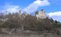 Die Burg über dem Forellenbachtal
