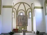 Blick in die Kapelle St. Bonifatius