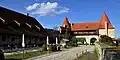 Georgstor (von Süden) mit Burg-Café