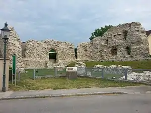 Zeiselmauer: Schaugelände des NW-Burgus