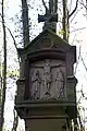 Jesus stirbt am Kreuz