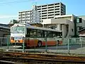 Omnibus-Drehscheibe in Matsuyama