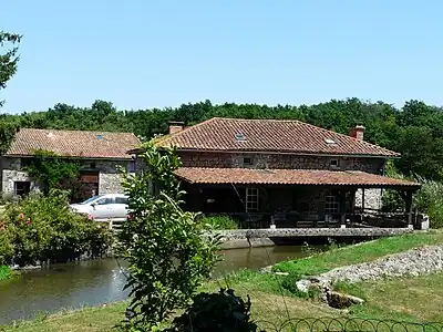 Mühle am Étang Grolhier