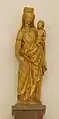 Vergoldete Marienstatue