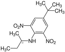 Strukturformel von Butralin